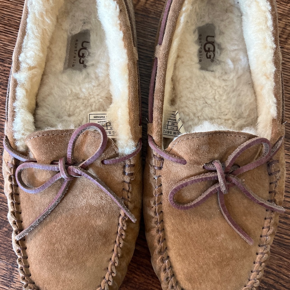 Ugg moccasins Women Size 9